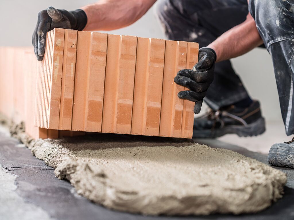 Príprava a usadenie blokov (tehál) | © Lasselsberger GmbH